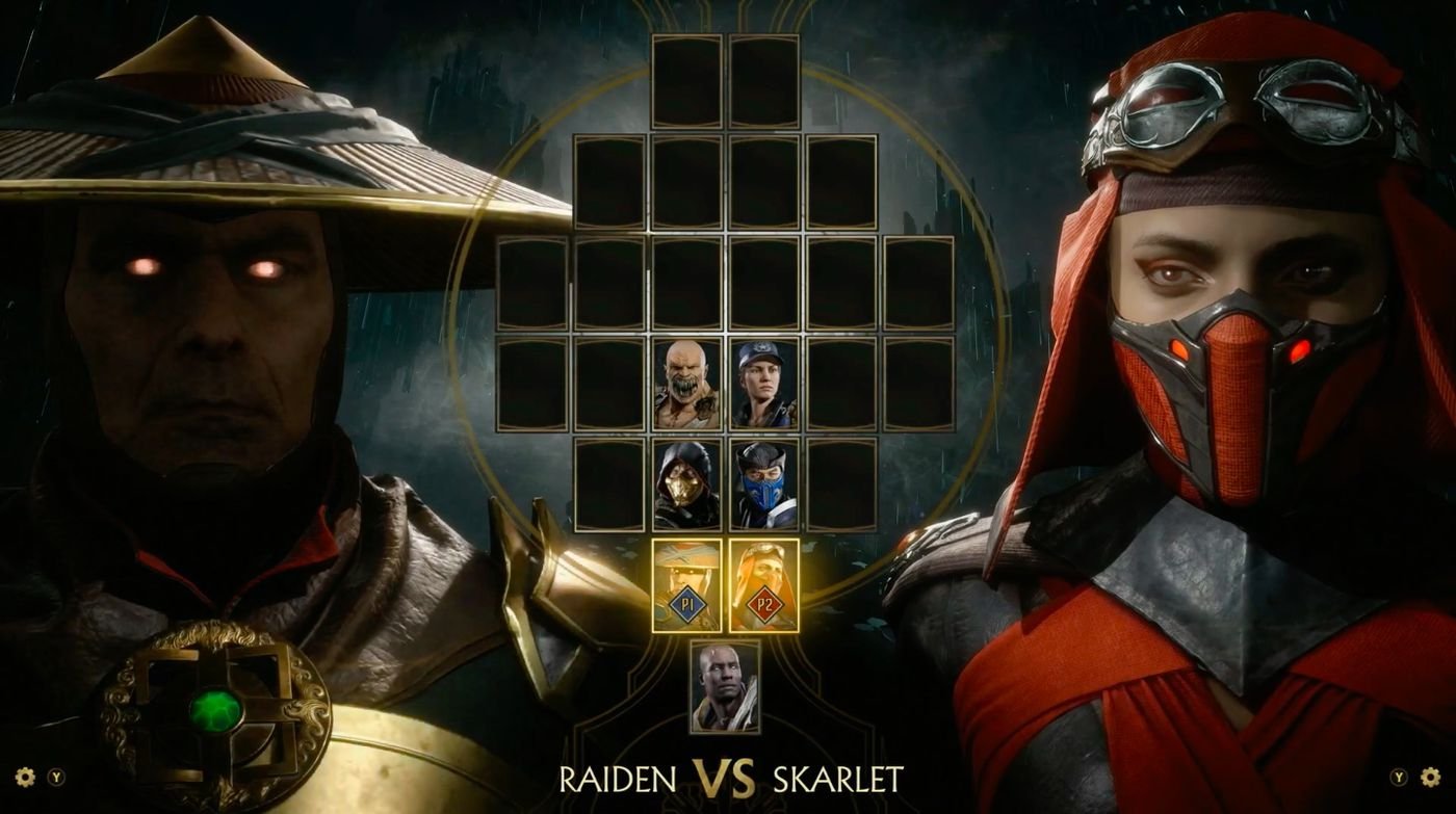 MK11 Character Roster